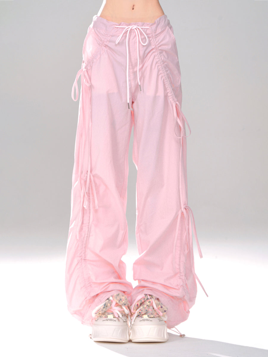 【本日限定値下げ✨】SHISHIKUI PARACHUTE PANTS ピンク PARACHUTE PANTS / PINK – SHISHIKUI