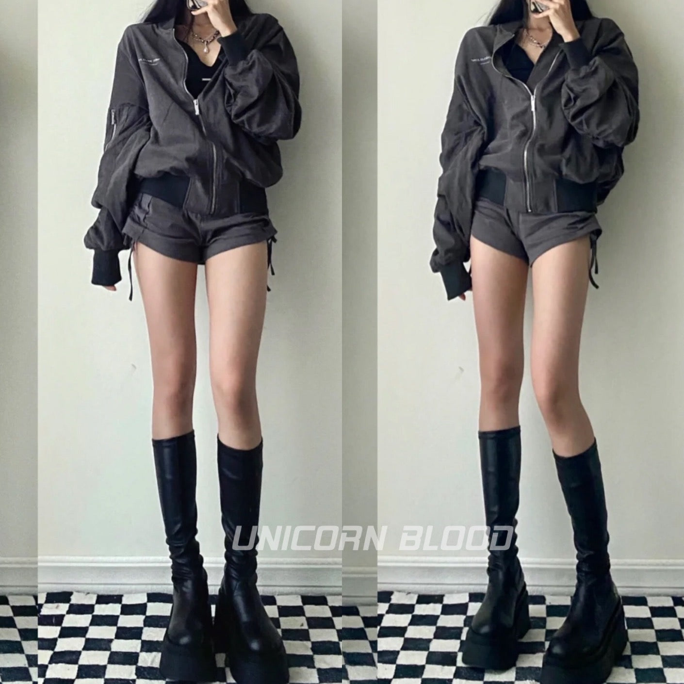 Unicorn Blood-100 Knee-High Boots – Al Grandé Boutique
