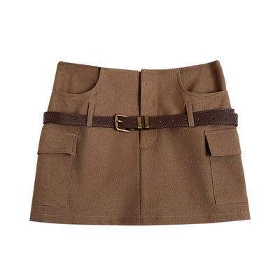 Women's Cargo Mini Skirt