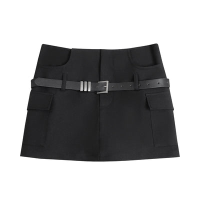 Women's Cargo Mini Skirt