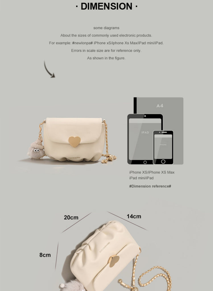 Simple Minimalist Solid Color Leather Bag, Crossbody Vegan Leather Bag, Cute Shoulder Bag, Handbag for Women, Gift for her