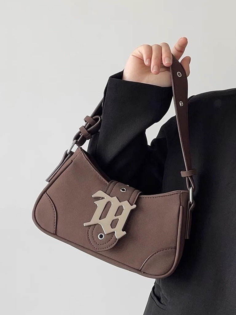 Minimalist Suede Top Handle Bag, Cute Leather Shoulder Handbag, Solid Retro Small Handbag for Women, Handheld Wallet Phone Bag, Gift for her
