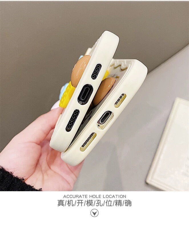 Cute 3D Brown Bear Yellow Honey Drip Honey Pot Decoden Design Protective Phone Case with Rope Hand Strap for iPhone 11 12 13 14 Pro Max