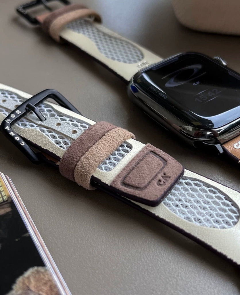 Minimalist Unisex PU Leather Sports Design Strap Watch Band Series 12 3 4 5 6 7 8 9 Ultra Generation 38mm 40mm 41mm 42mm 44mm 45mm 49mm